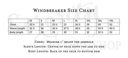 Delta Sigma Phi Windbreaker - Chapter Name