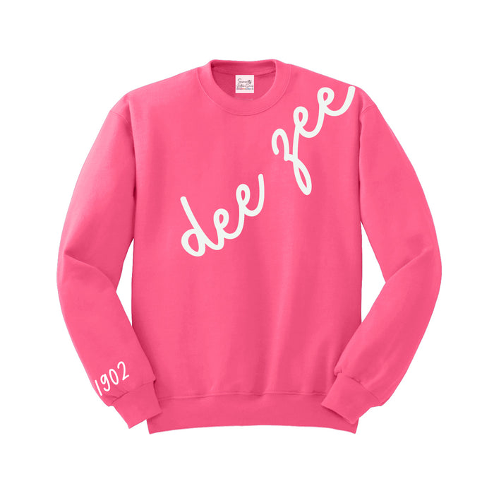 Delta Zeta 1893 Avenue Crewneck