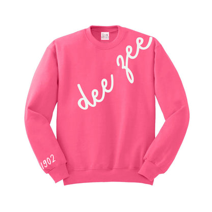 Delta Zeta 1893 Avenue Crewneck