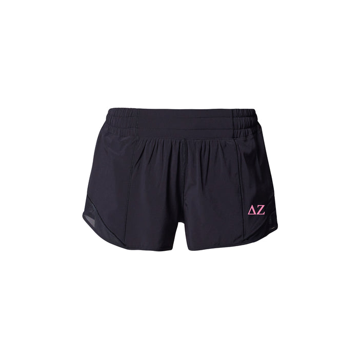 Delta Zeta lululemon Hotty Hot High-Rise Lined Short 2.5" - Black