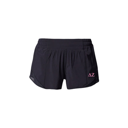 Delta Zeta lululemon Hotty Hot High-Rise Lined Short 2.5" - Black