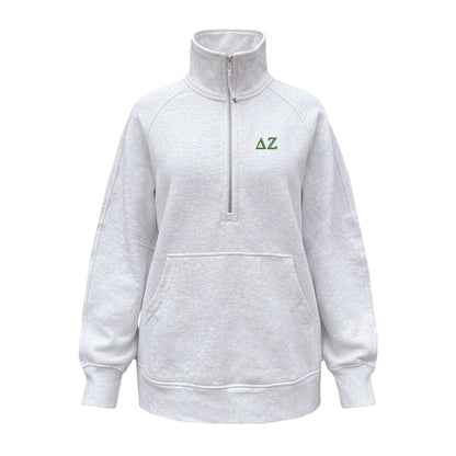 Delta Zeta lululemon Scuba Oversized Funnel-Neck Half Zip Long