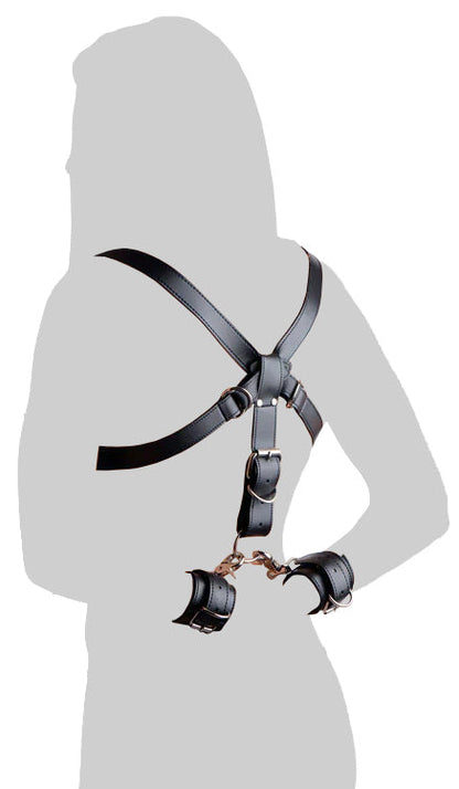 Deluxe Thigh Sling With Wrist Cuffs 1