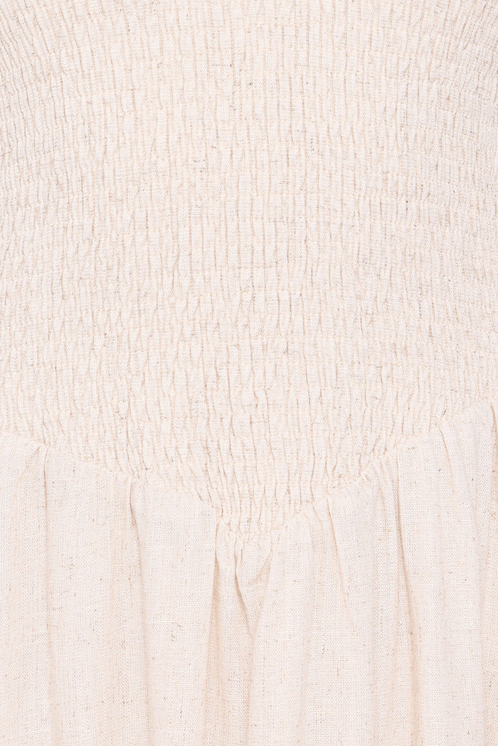 Petal and Pup USA DRESSES Dimity Maxi Dress - Oatmeal