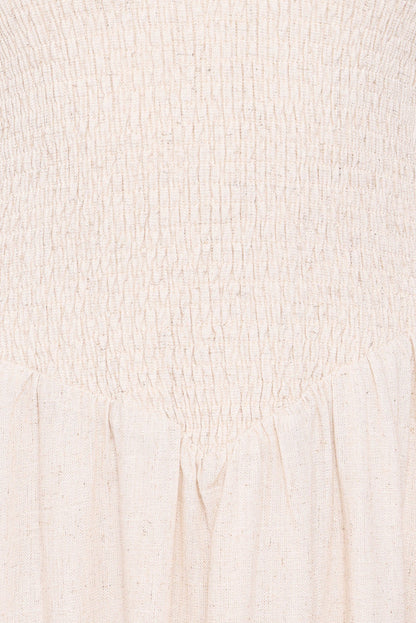 Petal and Pup USA DRESSES Dimity Maxi Dress - Oatmeal