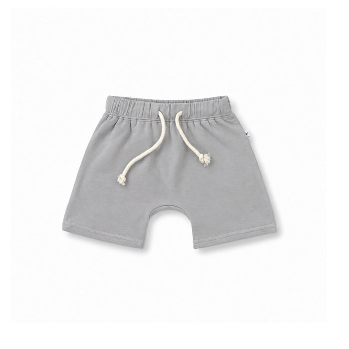 Drawstring Shorts - Grey Morn