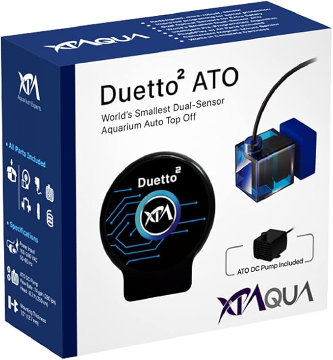 Duetto 2 Dual-Sensor Complete Aquarium Auto Top Off ATO System