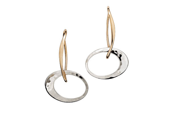 Ed Levin Petite Elliptical Earrings