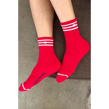 Embroidered Girlfriend Socks