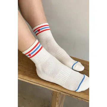 Embroidered Girlfriend Socks