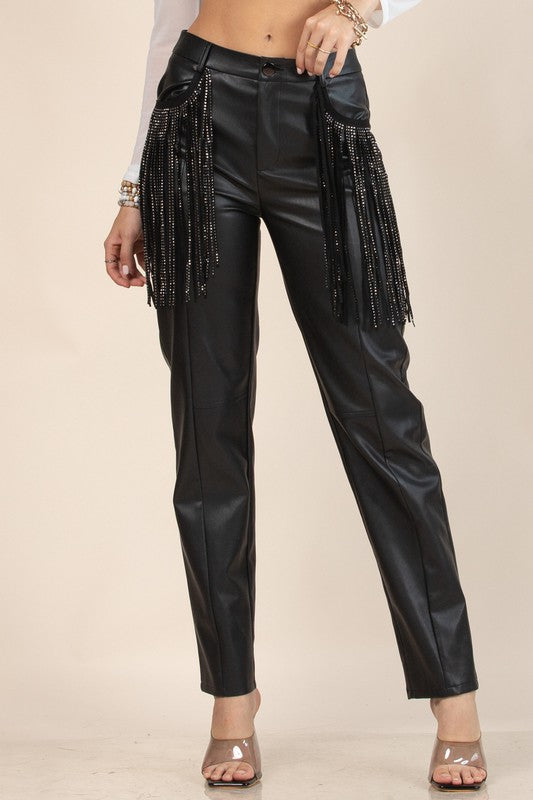 Farrah Fringe Pants
