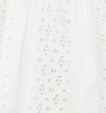 The Joanna Dress - White Floral Broderie