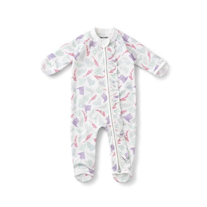 Frilled Growsuit - Pastel Reef