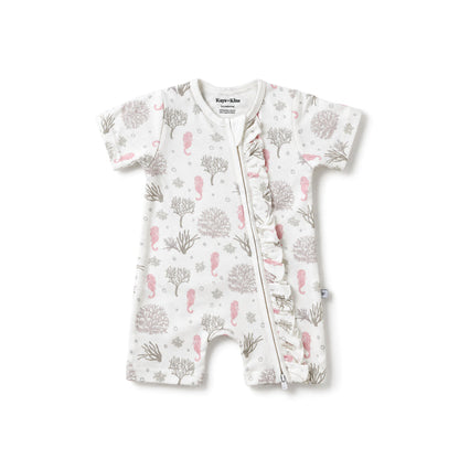 Frilled Zipsuit - Seahorse Cove