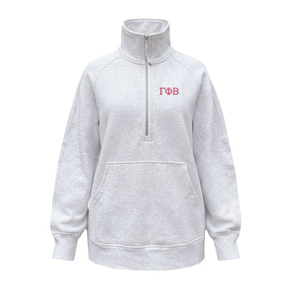 Gamma Phi Beta lululemon Scuba Oversized Funnel-Neck Half Zip Long