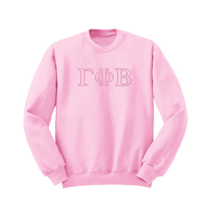 Gamma Phi Beta Outline Monochromatic Crewneck