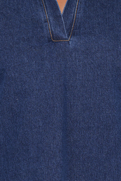 Petal and Pup USA DRESSES Genesis Mini Dress - Indigo