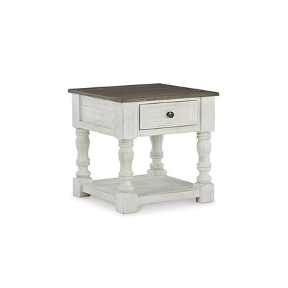 Havalance End Table in white from Signature Design by Ashley