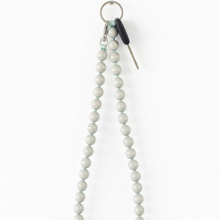 Ina Seifart Perlen Long Keyholder - Light Grey