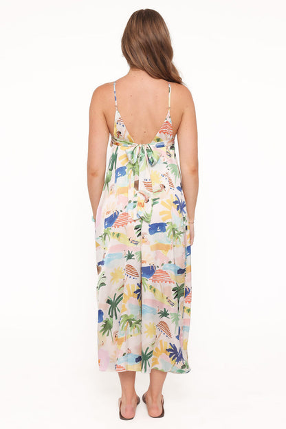 Petal and Pup USA PLAYSUITS Jess Jumpsuit - Cream Resort Isle