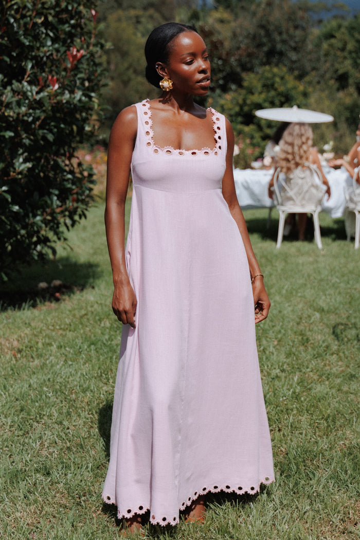 Petal and Pup USA DRESSES Jetta Midi Dress - Lavender