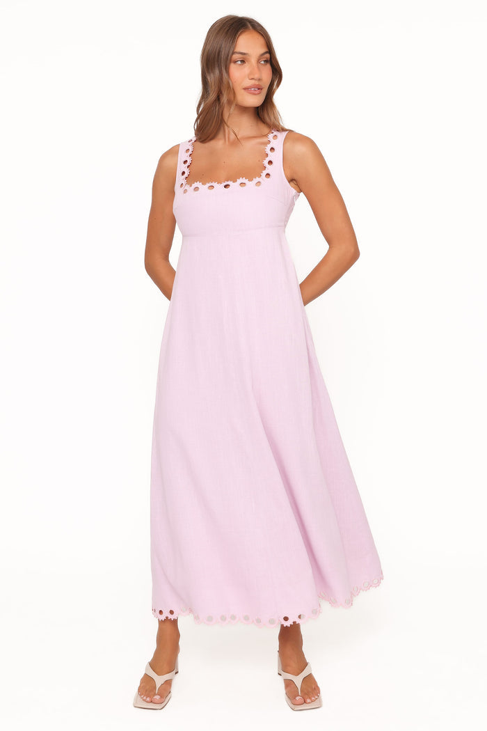 Petal and Pup USA DRESSES Jetta Midi Dress - Lavender