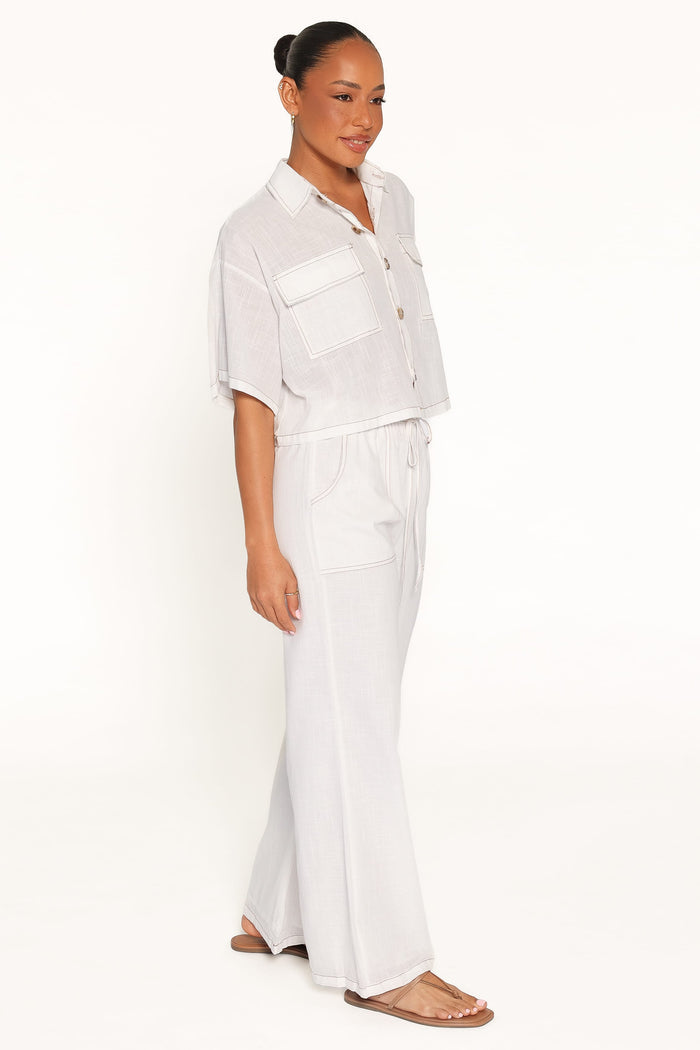 SETS Jill Pant Set - White
