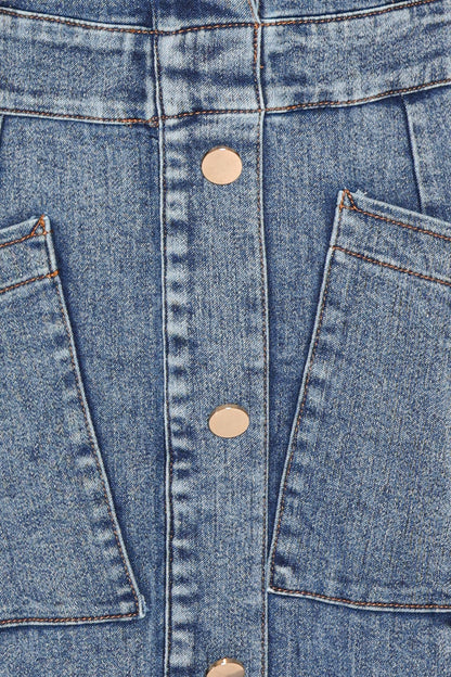 DRESSES Jye Maxi Dress - Med Denim
