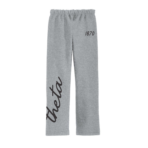 Kappa Alpha Theta 1870 Avenue Straight Leg Sweats