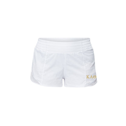 Kappa Alpha Theta lululemon Hotty Hot High-Rise Lined Short 2.5" - White
