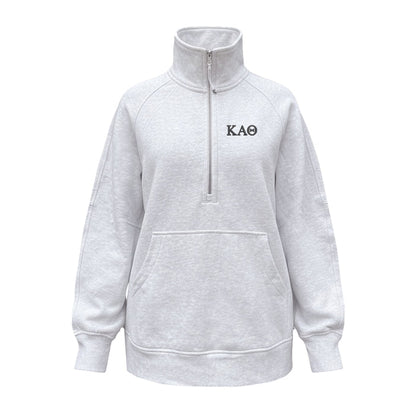 Kappa Alpha Theta lululemon Scuba Oversized Funnel-Neck Half Zip Long