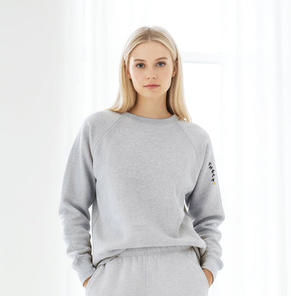 Kappa Alpha Theta lululemon Scuba Oversized Long Crewneck - THETA