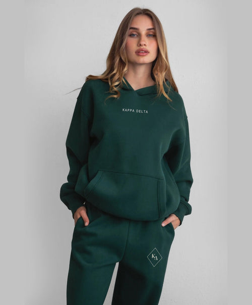 Kappa Delta Cloud Fleece Oversized Pullover Hoodie - KAPPA DELTA - BACK IN STOCK
