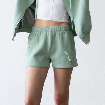 Kappa Delta Cloud High Waisted Fleece Short - KAY DEE