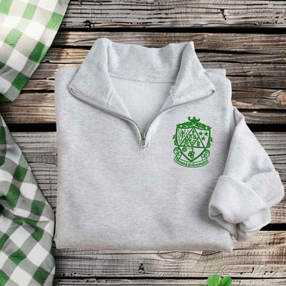 Kappa Delta Crest Quarter Zip