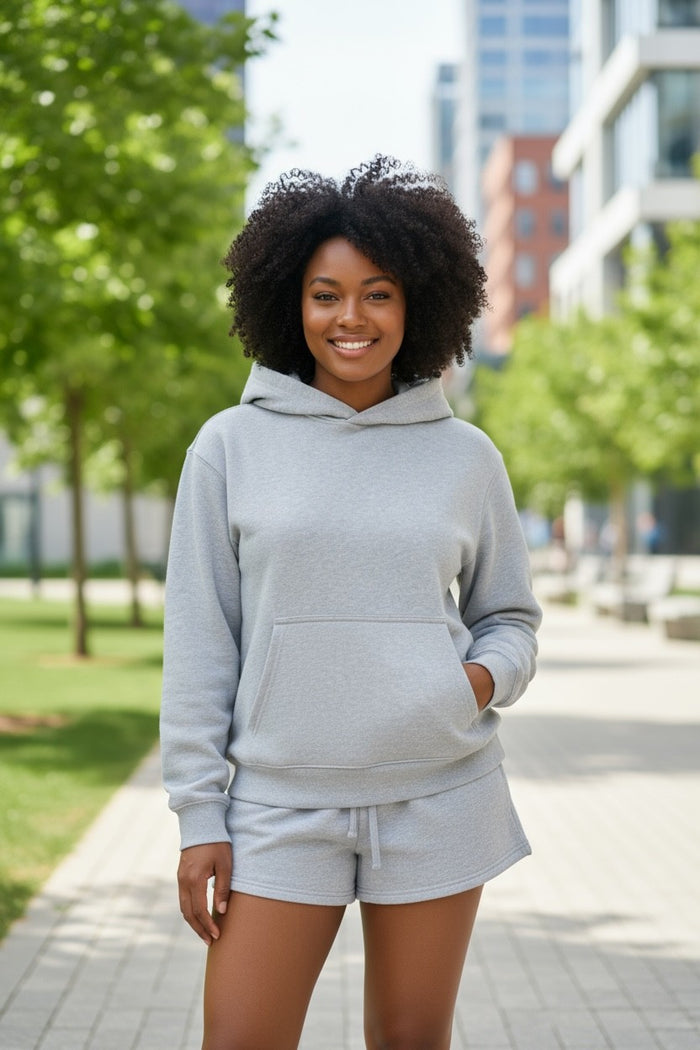 Kappa Kappa Gamma Fave Fit Hoodie & Shorts Set - Wordmark