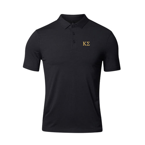 Kappa Sigma lululemon Evolution Short-Sleeve Polo - Black