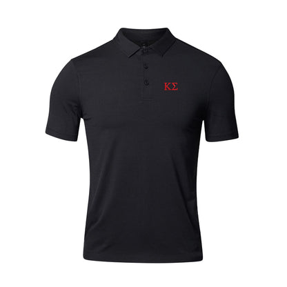 Kappa Sigma lululemon Evolution Short-Sleeve Polo - Black