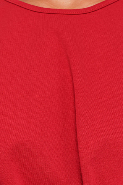 Petal and Pup USA TOPS Kathy Tie Front Top - Red