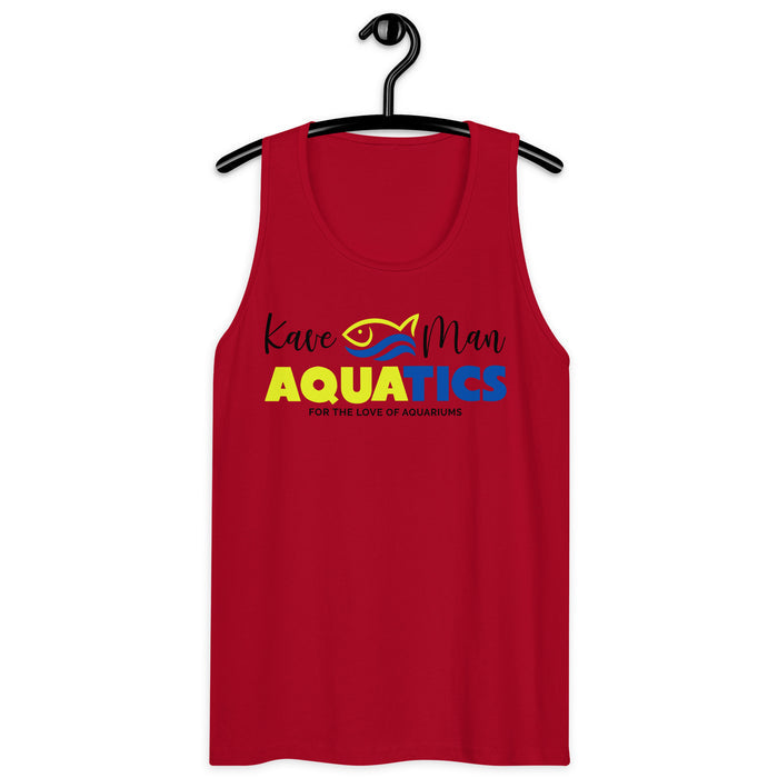 KaveMan Black Logo - Men’s premium tank top