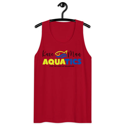 KaveMan Black Logo - Men’s premium tank top