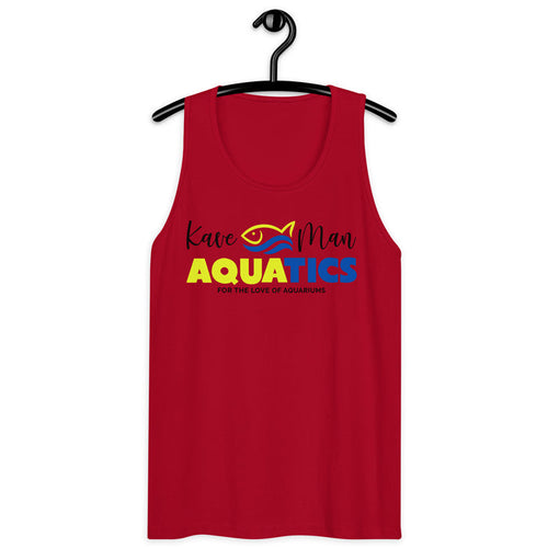 KaveMan Black Logo - Men’s premium tank top