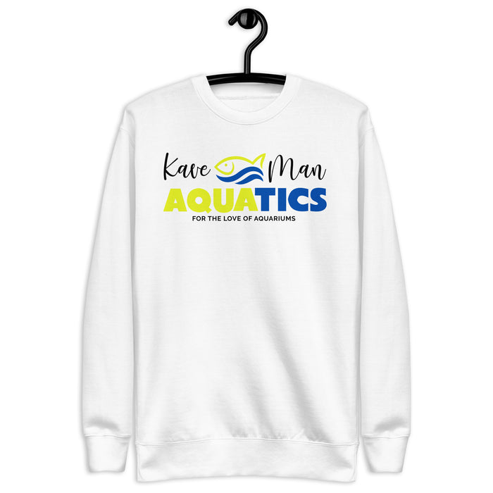 KaveMan Black Logo Unisex Premium Sweatshirt