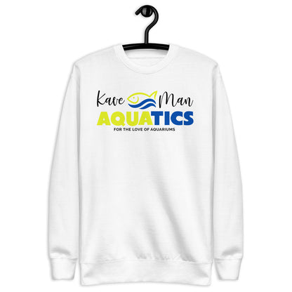KaveMan Black Logo Unisex Premium Sweatshirt
