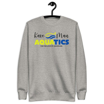 KaveMan Black Logo Unisex Premium Sweatshirt
