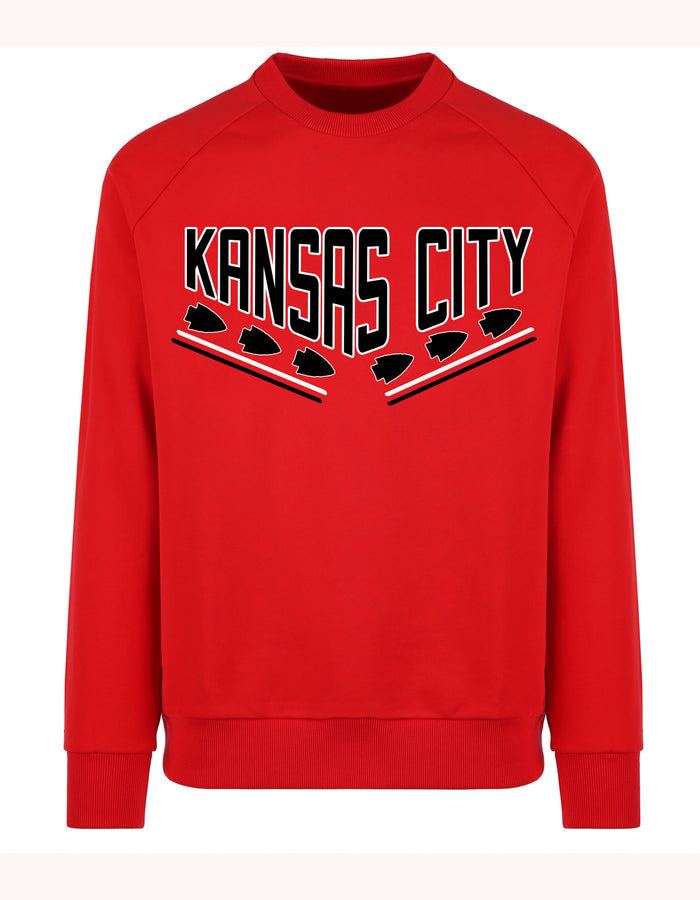 KC Red Friday Crewneck Sweater (Black/White))