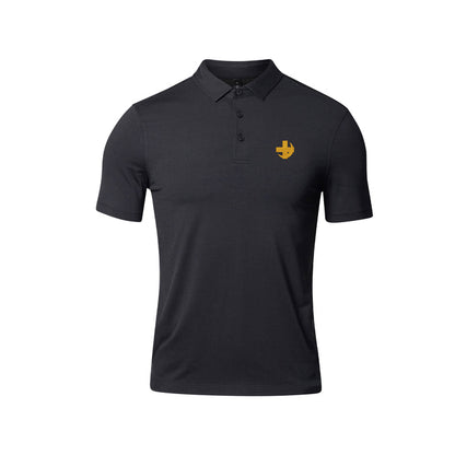 Lambda Chi Alpha Cross lululemon Evolution Short-Sleeve Polo - Black
