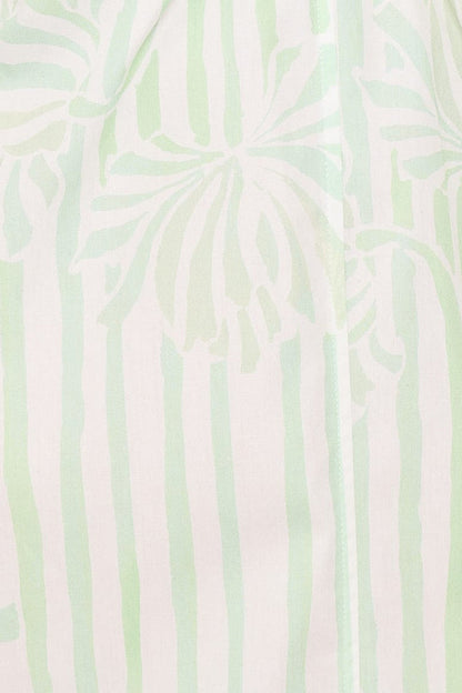 Petal and Pup USA DRESSES Laurita Maxi Dress - Jade Painted Stripe