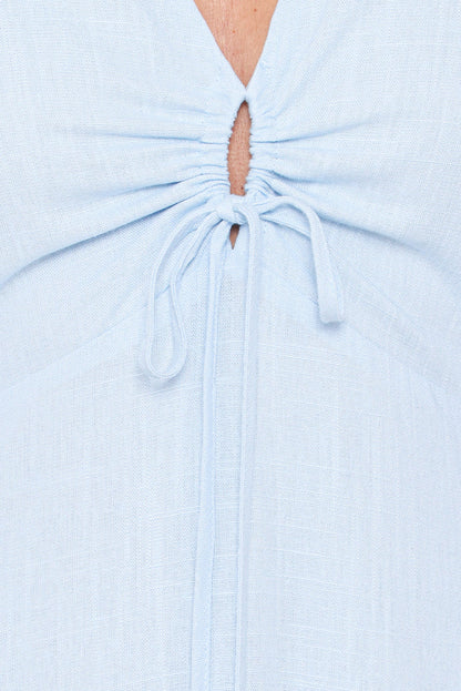 Petal and Pup USA DRESSES Liberty Midi Dress - Light Blue