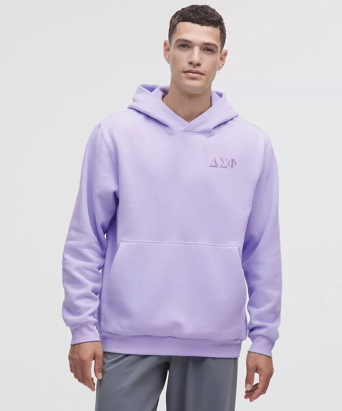 LIMITED EDITION lululemon Steady State Pullover Hoodie with Greek Letters - Lavender Frost